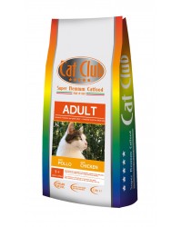 Cat Club Super Premium Alimento per gatti adulti con pollo da kg 1,5